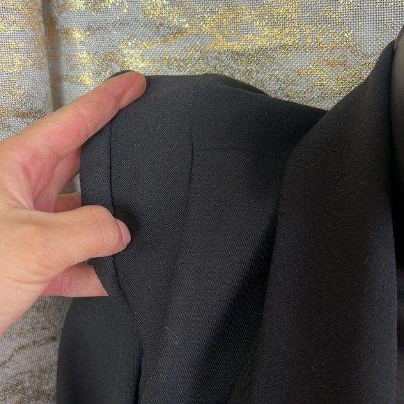 Bcbgmaxazria Black Open Front Waterfall Blazer/Jacket Size S - Picture 5 of 16